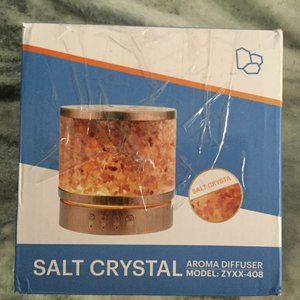 Salt Crystal Lamp Large 400ml Himalayan Aroma Diffuser Open Box